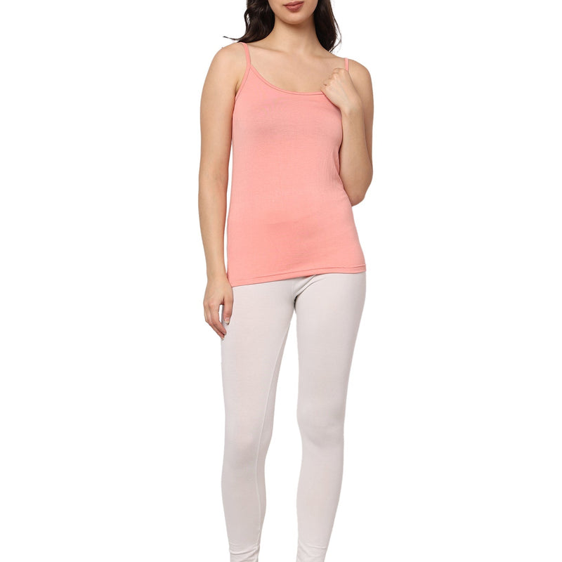 Bamboo Fabric Peach Camisole – Soft, Breathable, Eco-Friendly Pack of 2