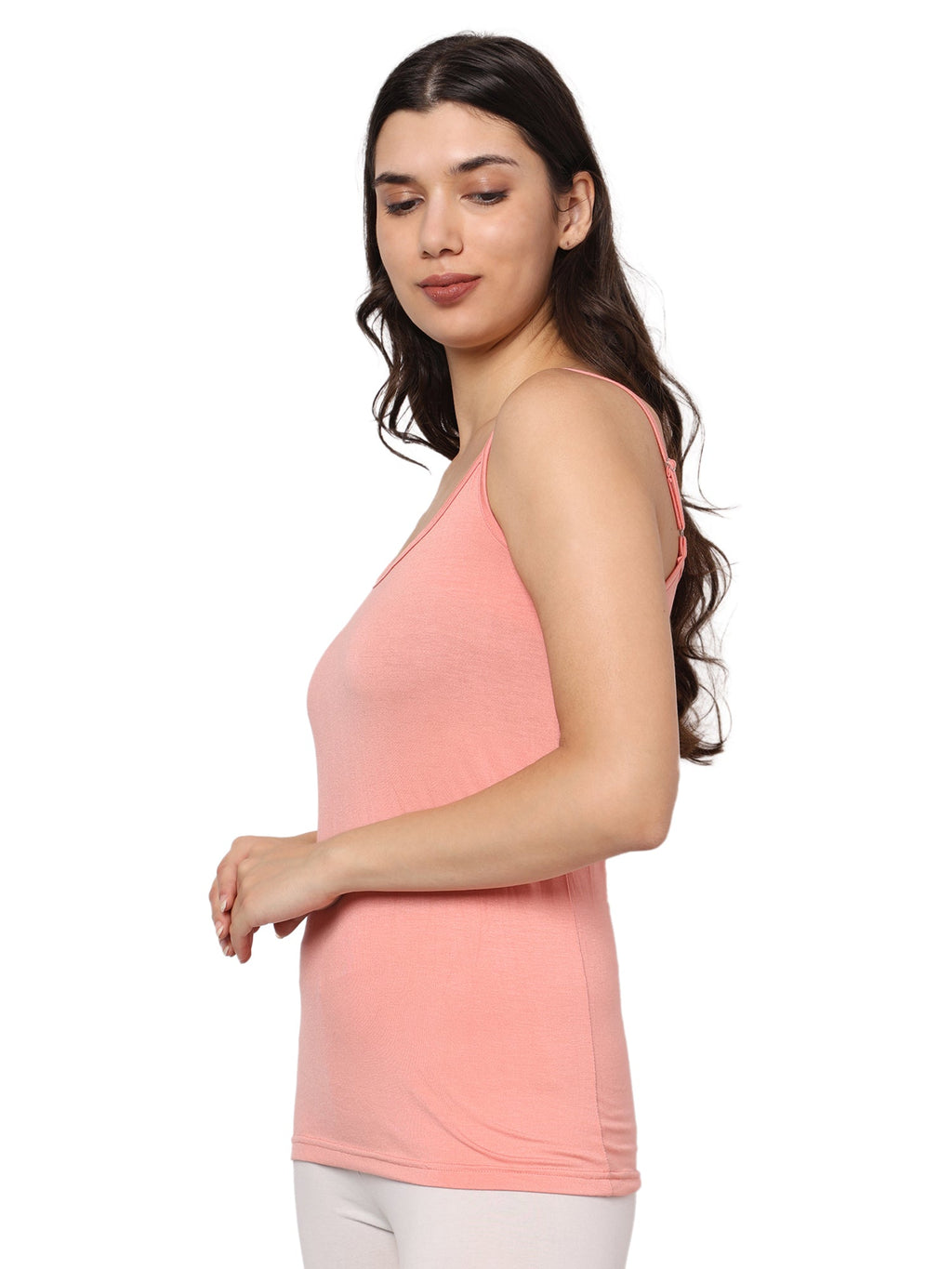 Bamboo Fabric Peach Camisole – Soft, Breathable, Eco-Friendly, and Stylish for All-Day Comfort and Elegance