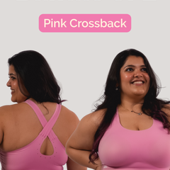 Pink Crossback Bra Bundle of 2 | Tilt Intimates