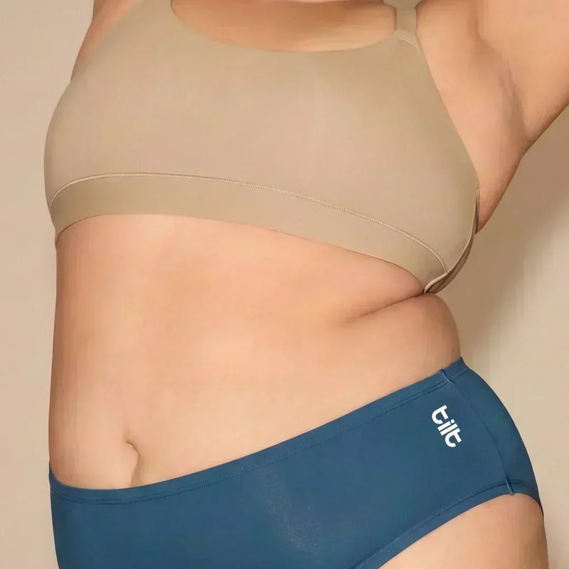 3 Pack - Blue Bamboo Absorbent Underwear