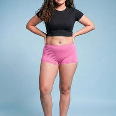 2 Pack - Pink Absorbent Boyshorts