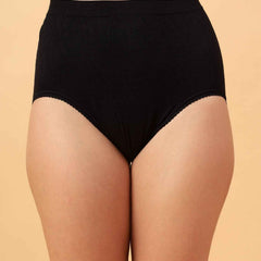 Women's Soft Organic Full Coverage High-Rise Stretchable Pregnancy and Maternity Panty