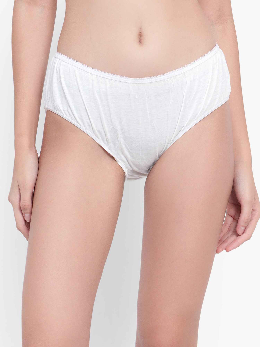 Reusable (Pack Of 4 Panty Set)100%Cotton Disposable Panties for Women