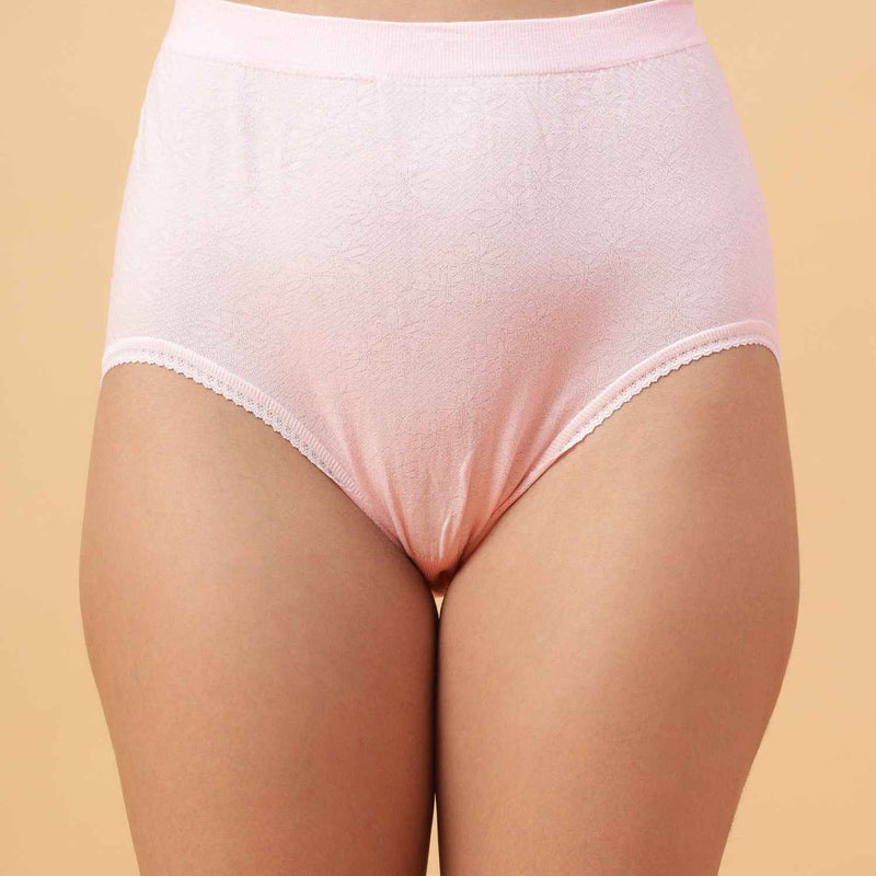 Women's Soft Organic Full Coverage High-Rise Stretchable Pregnancy and Maternity Panty