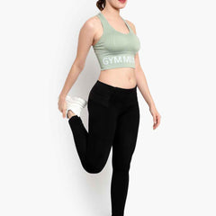 Women Racerback Workout Sports Bra