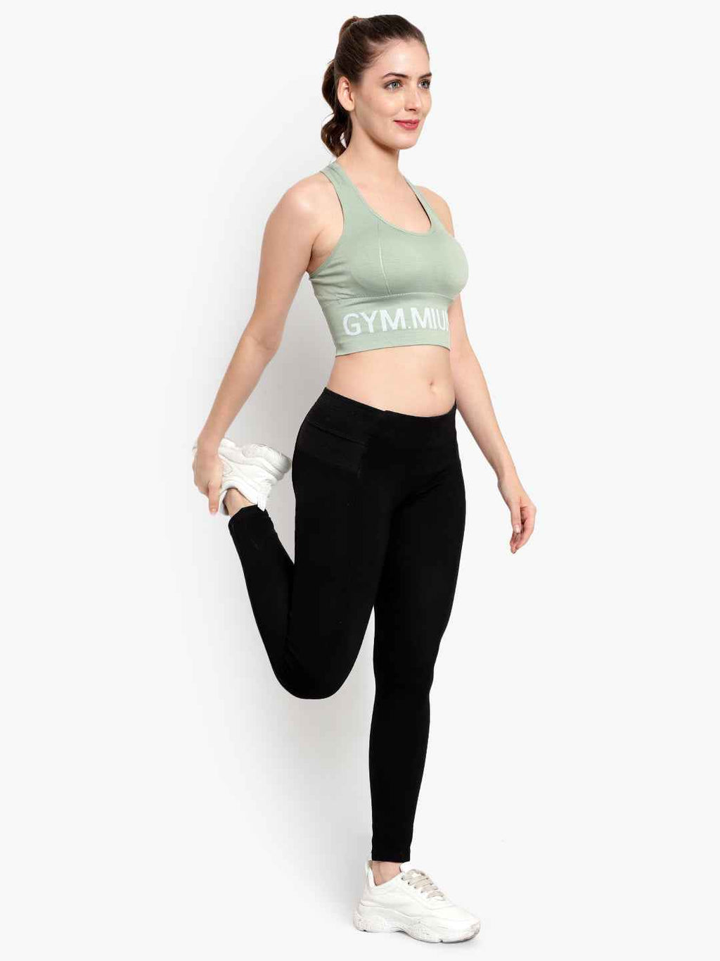 Women Racerback Workout Sports Bra