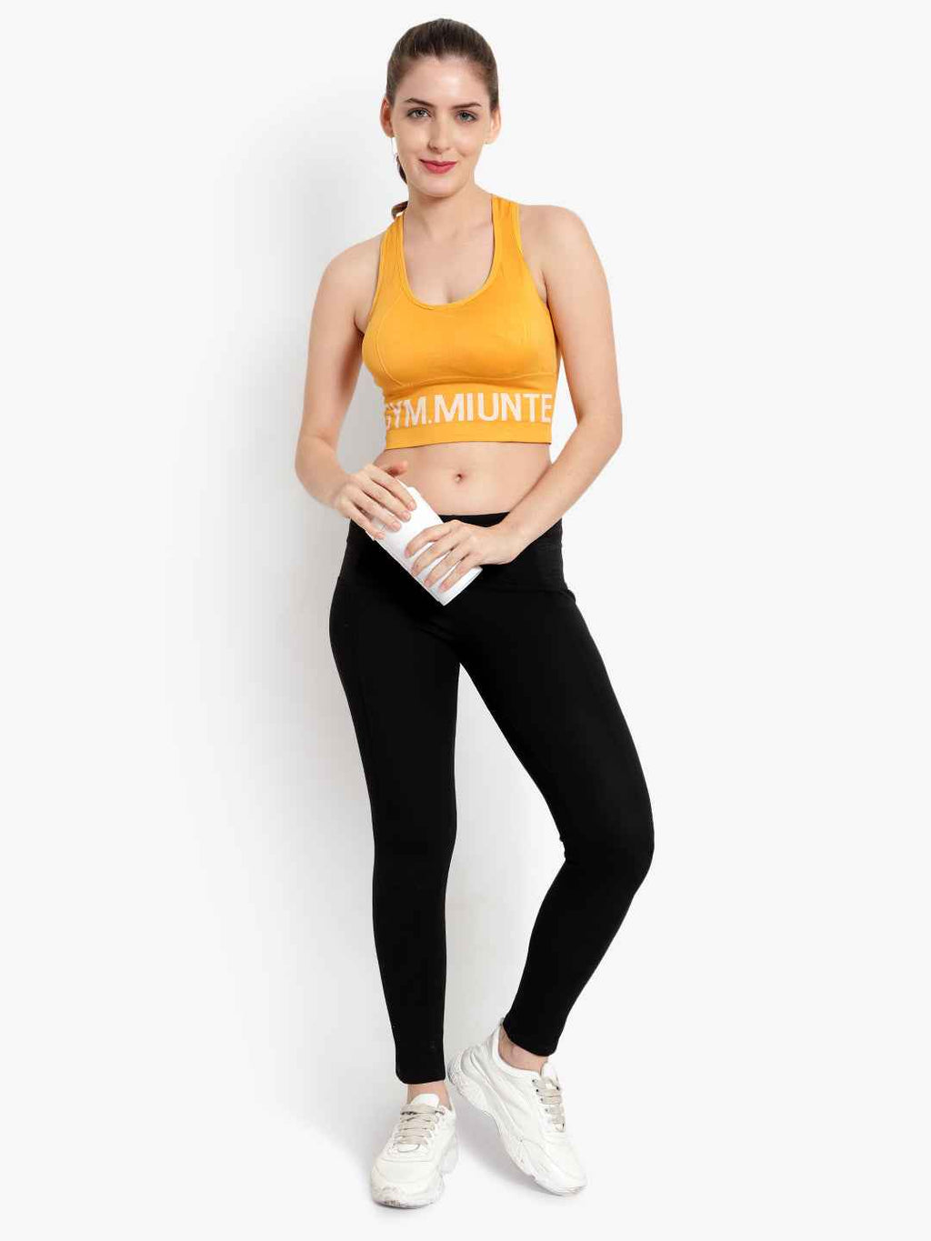 Women Yoga Racerback Workout Sports Bra
