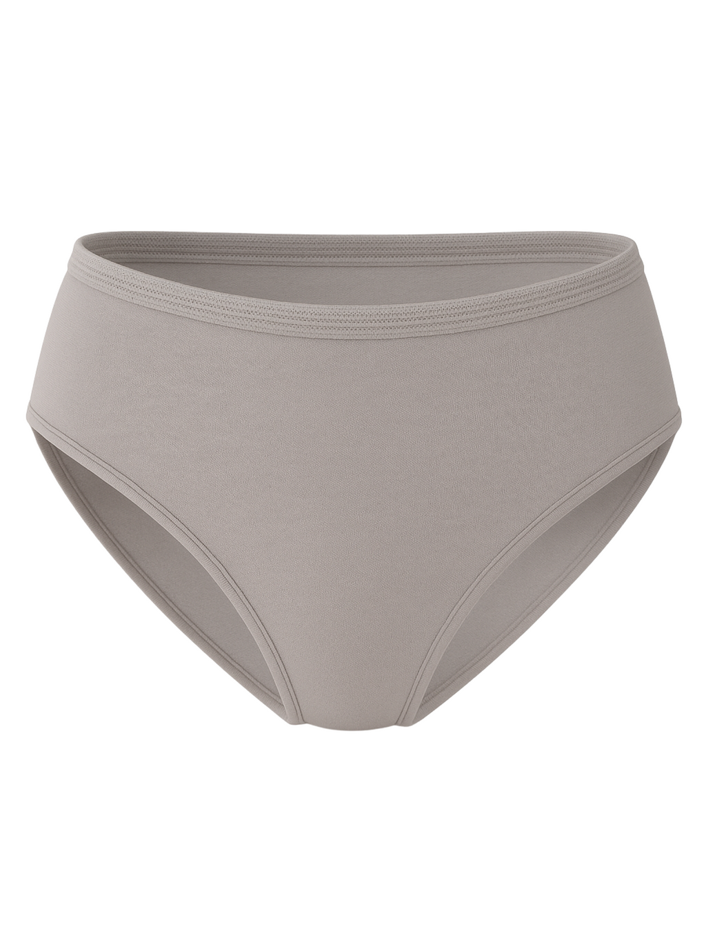 Mid Waist Hipster Panty (Outer Elastic-Plain)