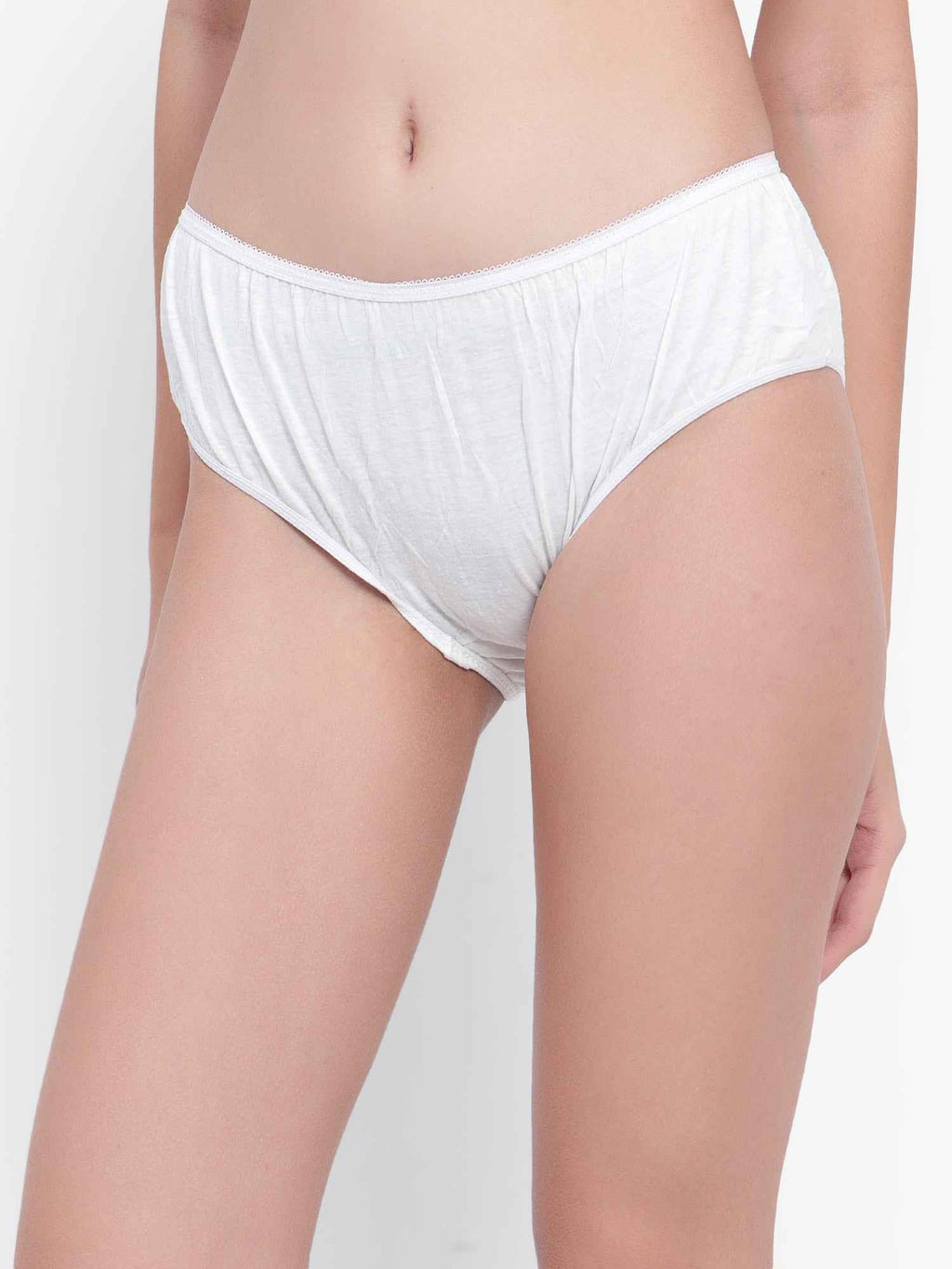 Reusable (Pack Of 4 Panty Set)100%Cotton Disposable Panties for Women