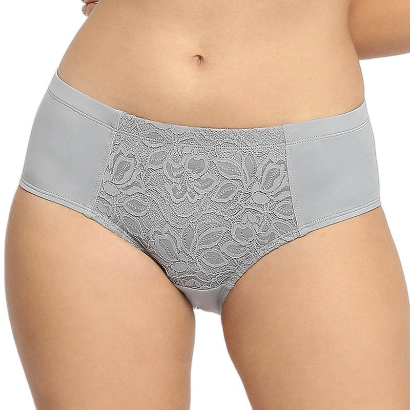 SOIE Woman - High Waist Full Coverage Lace Panty - Panty -for Women