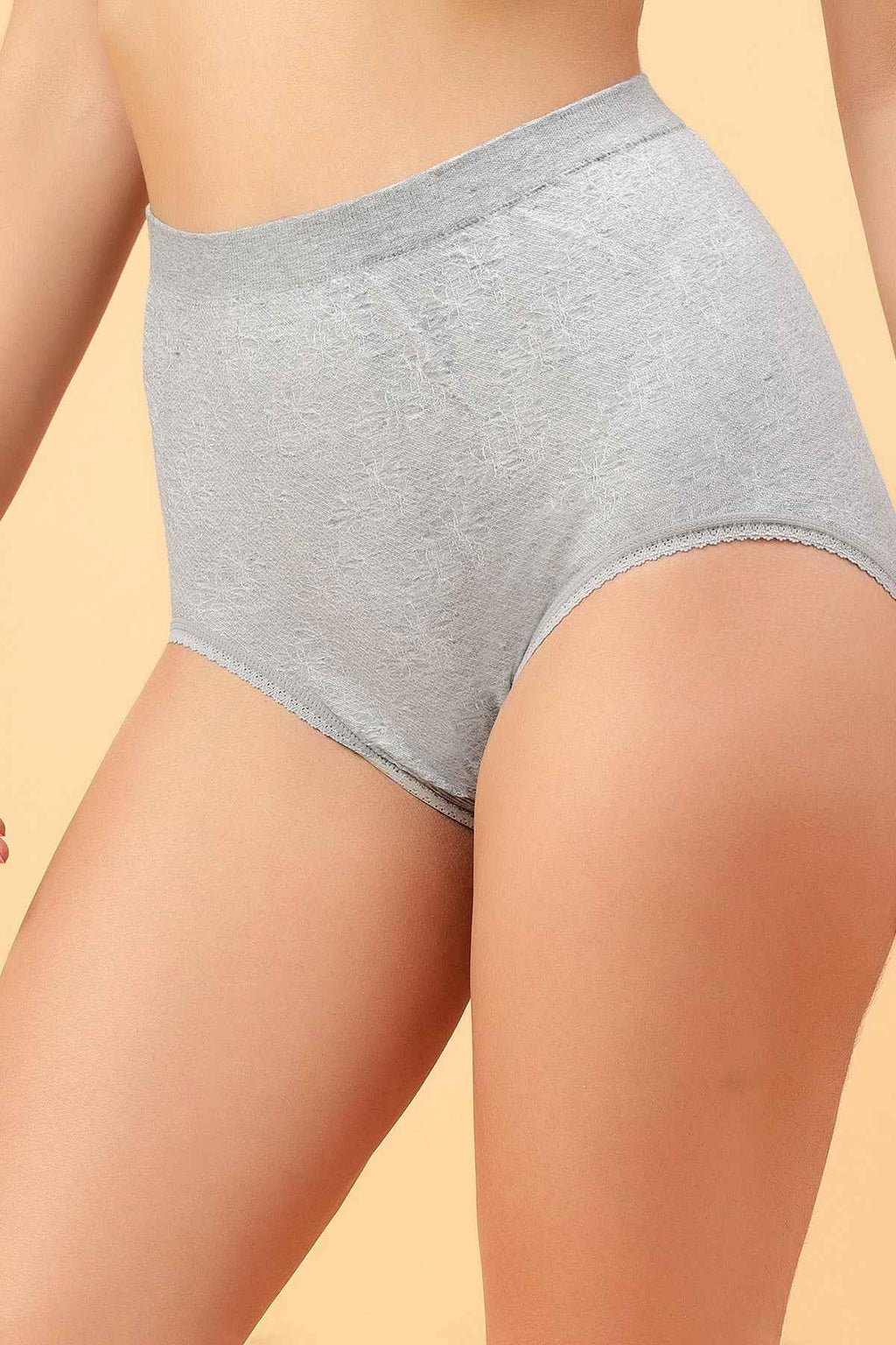 Pack Of 2 Women's Soft Organic Full Coverage High-Rise Stretchable Pregnancy and Maternity Panty