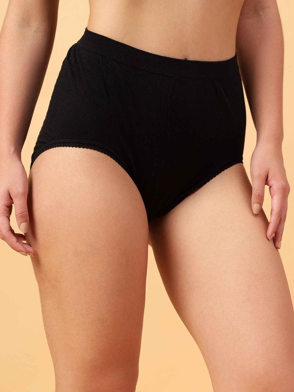 Pack Of 2 Women's Soft Organic Full Coverage High-Rise Stretchable Pregnancy and Maternity Panty