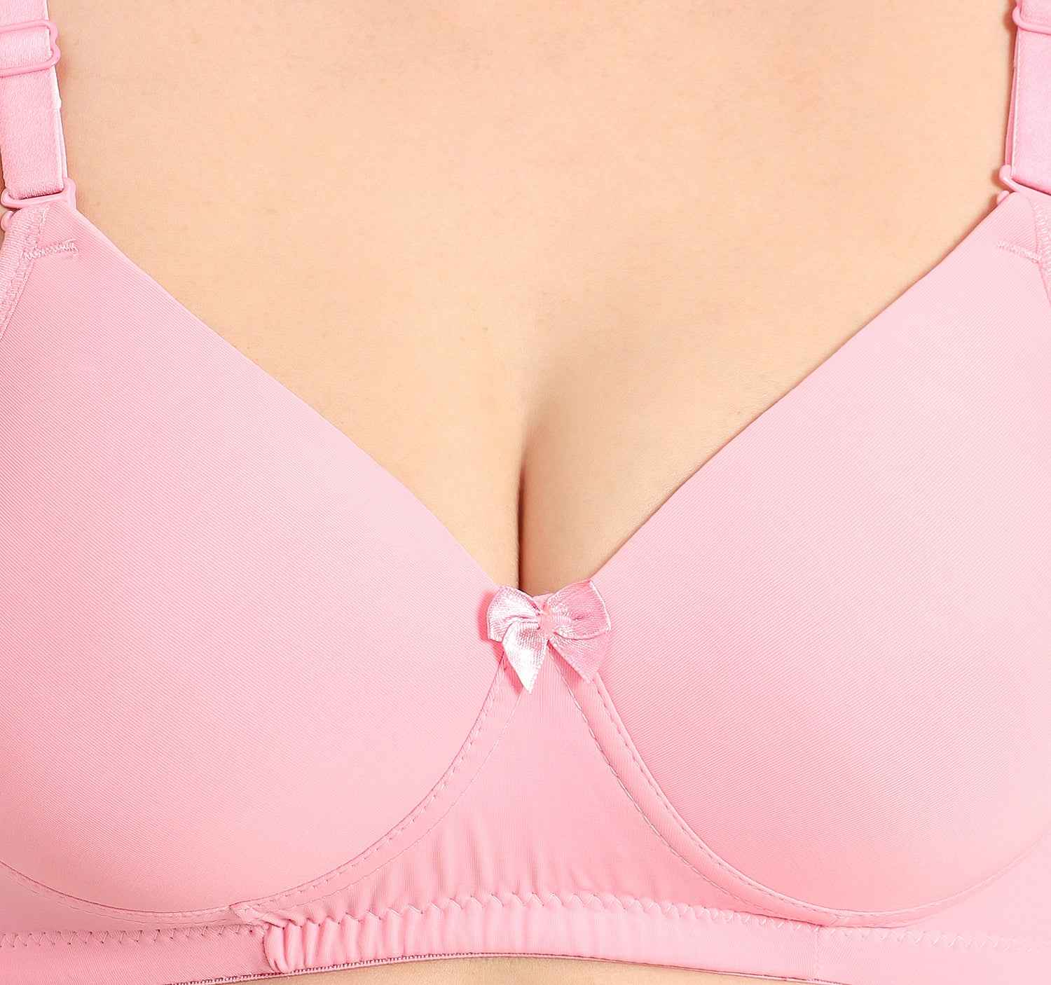 Women Plus Size Padded Comfortable High Support Big-Cup Bra