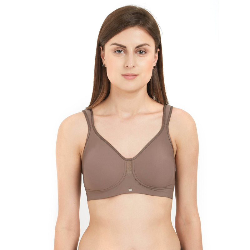 SOIE Woman - Full Coverage Minimizer Non Padded Non Wired Bra - Bra -for Women