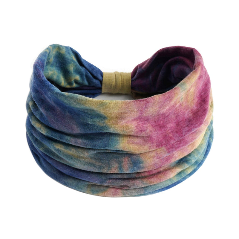 Tie Dye Hairbands Pack of 3 : Blaze Mix