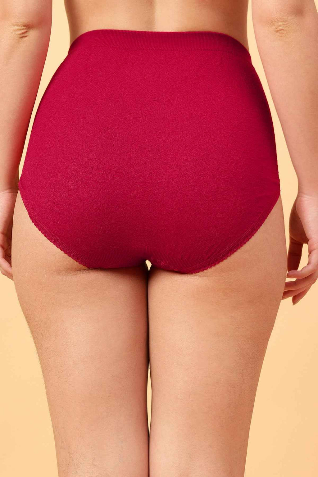 Women's Soft Organic Full Coverage High-Rise Stretchable Pregnancy and Maternity Panty