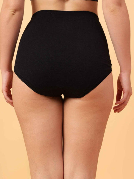 Women's Soft Organic Full Coverage High-Rise Stretchable Pregnancy and Maternity Panty