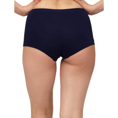 SOIE Woman - High Rise Full Coverage Cotton Spandex Boyshorts (Pack of 2) - Panty -for Women