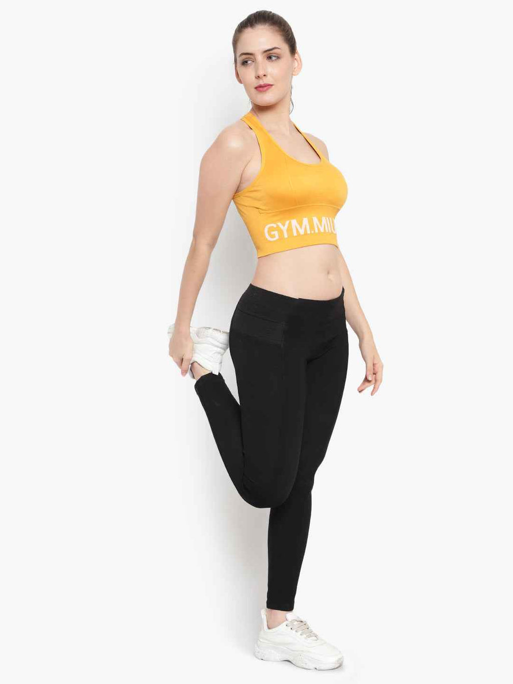 Women Yoga Racerback Workout Sports Bra