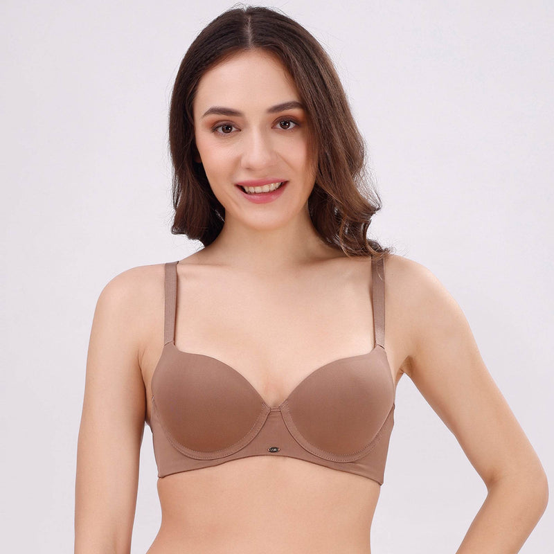 SOIE Woman - Medium Coverage Padded Wired T-shirt Bra - Bra -for Women