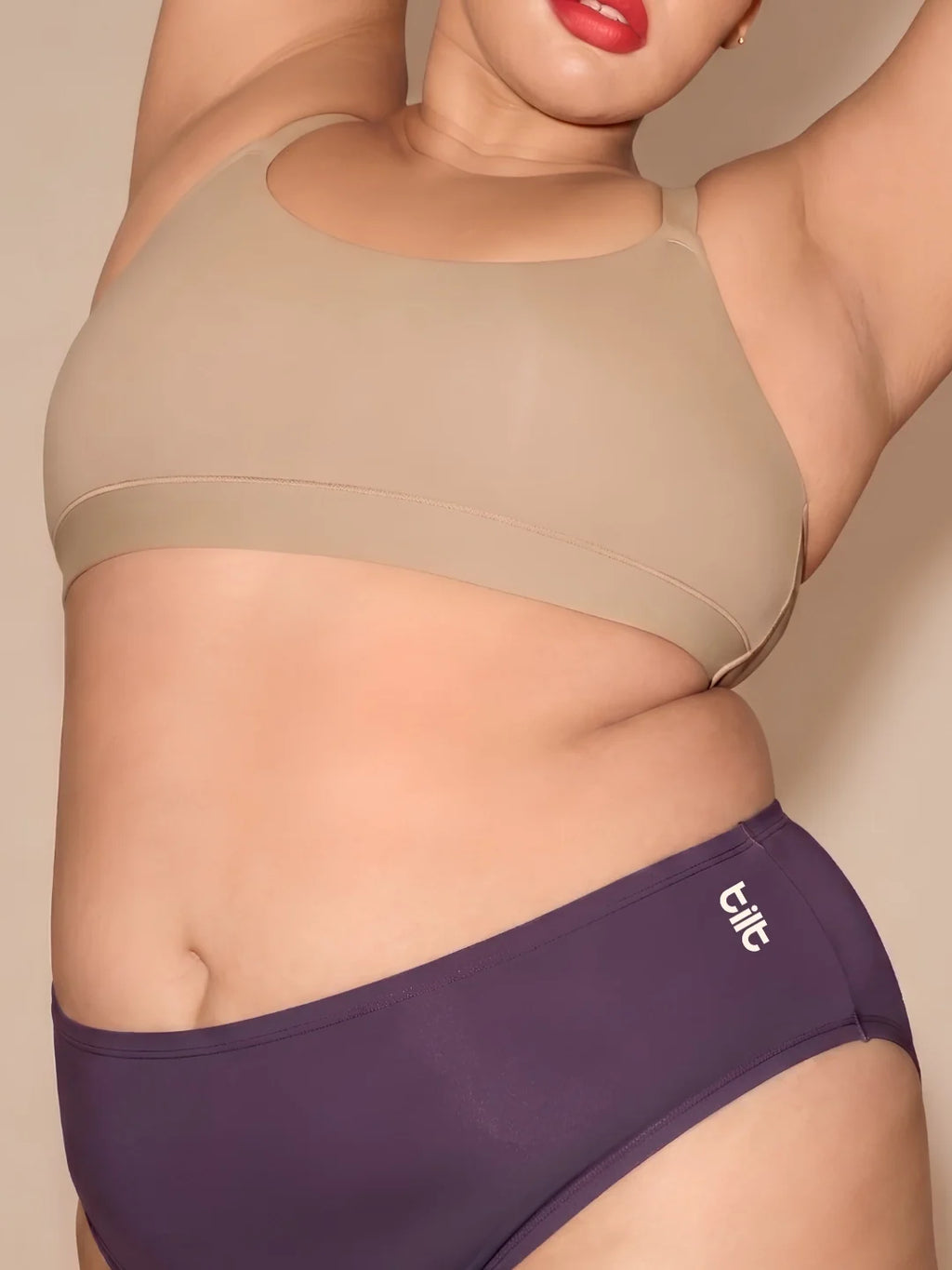 2 Pack - Violet Bamboo Absorbent Underwear