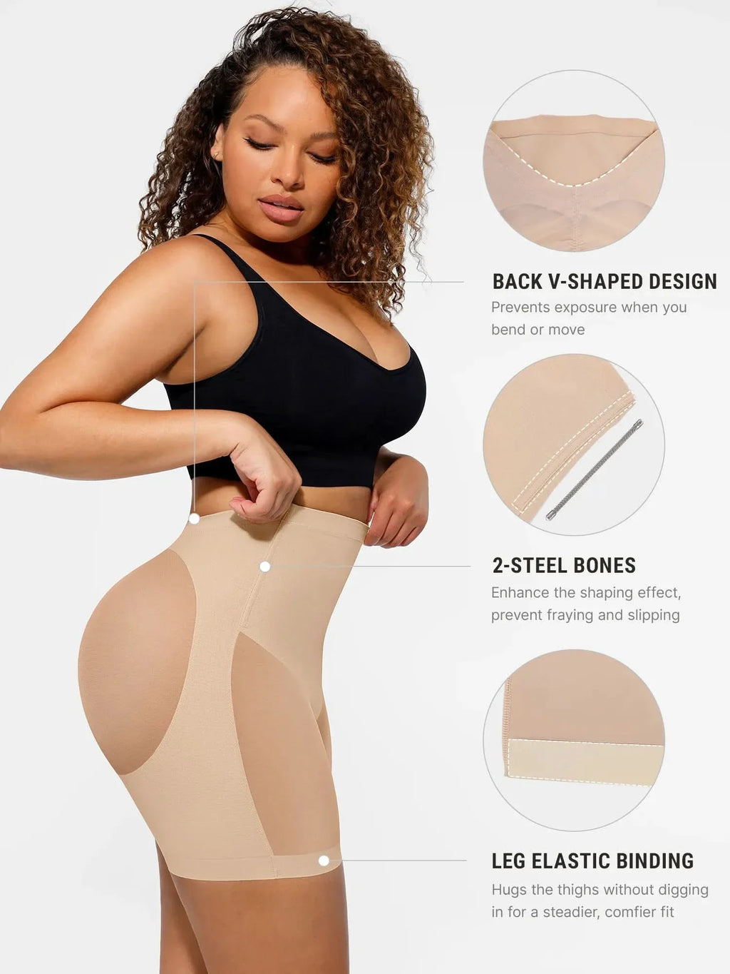 High Compression Tummy Control Shorts