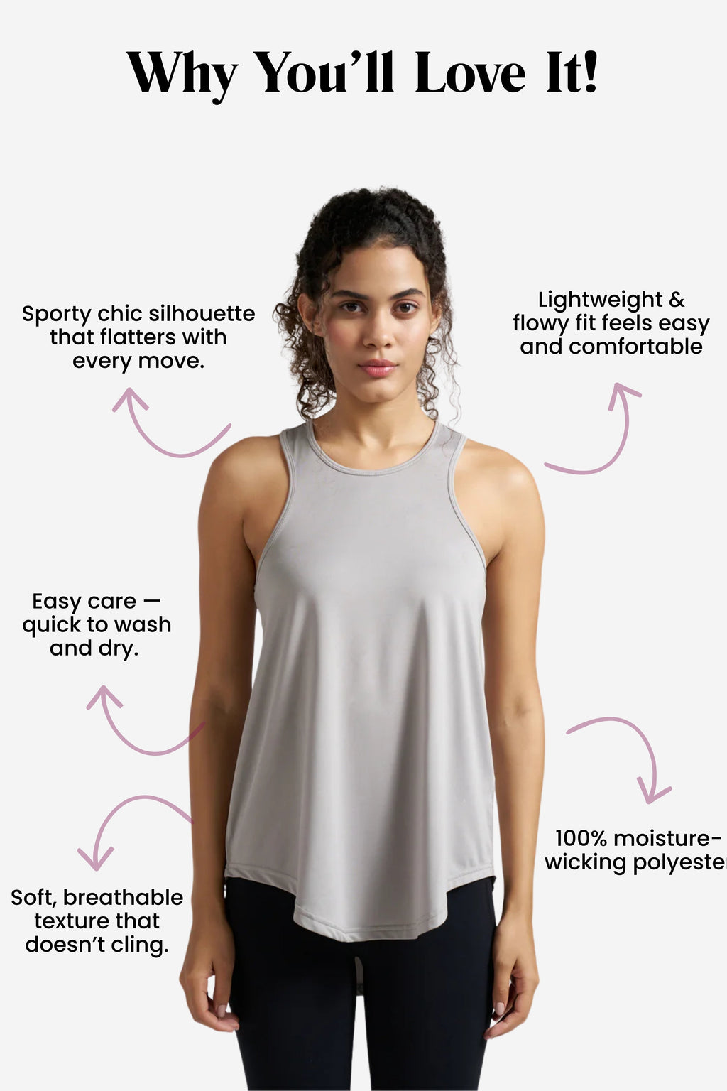 Racer Back Tank Top