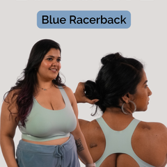 Blue Womens Racerback Bra Bundle of 2 | Tilt Intimates