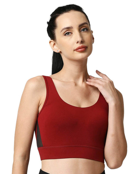 SOIE Woman - Medium Impact Non Padded Non Wired Long Line Sports Bra - Sports Bra -for Women