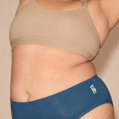 4 Pack - Blue Bamboo Absorbent Underwear
