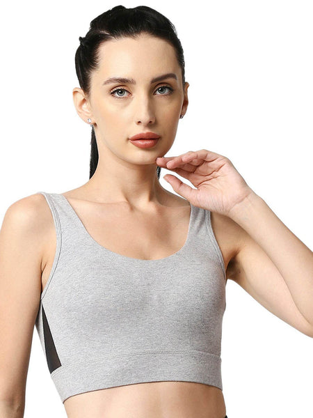 SOIE Woman - Medium Impact Non Padded Non Wired Long Line Sports Bra - Sports Bra -for Women