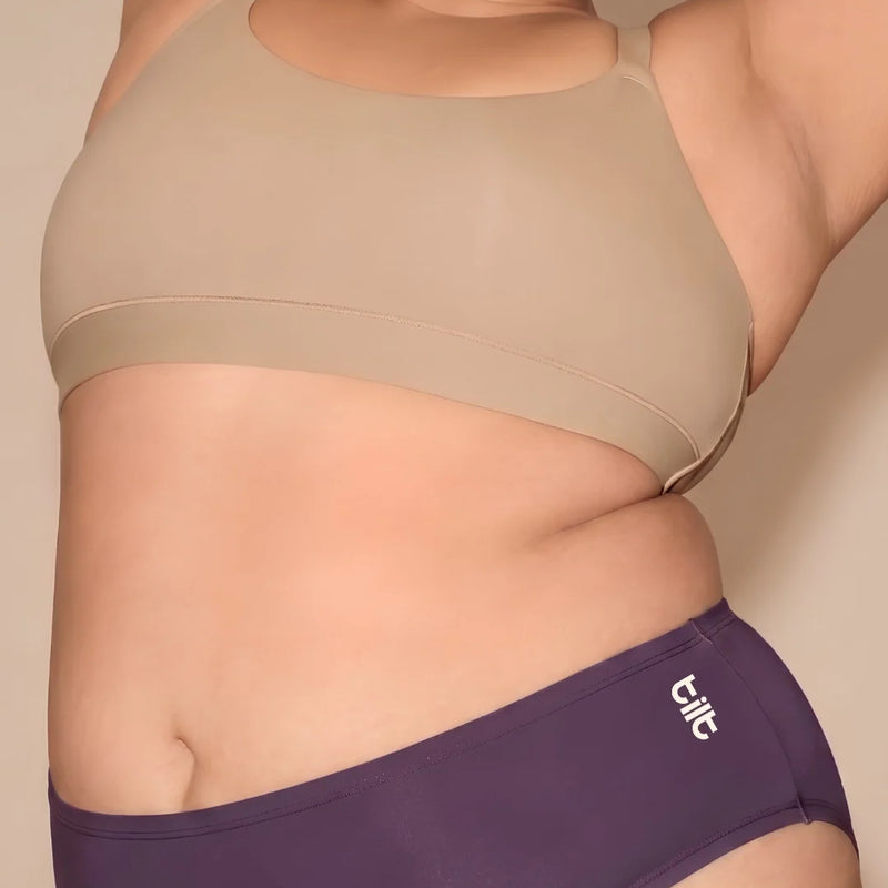 Violet Bamboo Absorbent Underwear