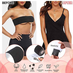 Women Black & Beige Heavily Padded Push-Up Bra