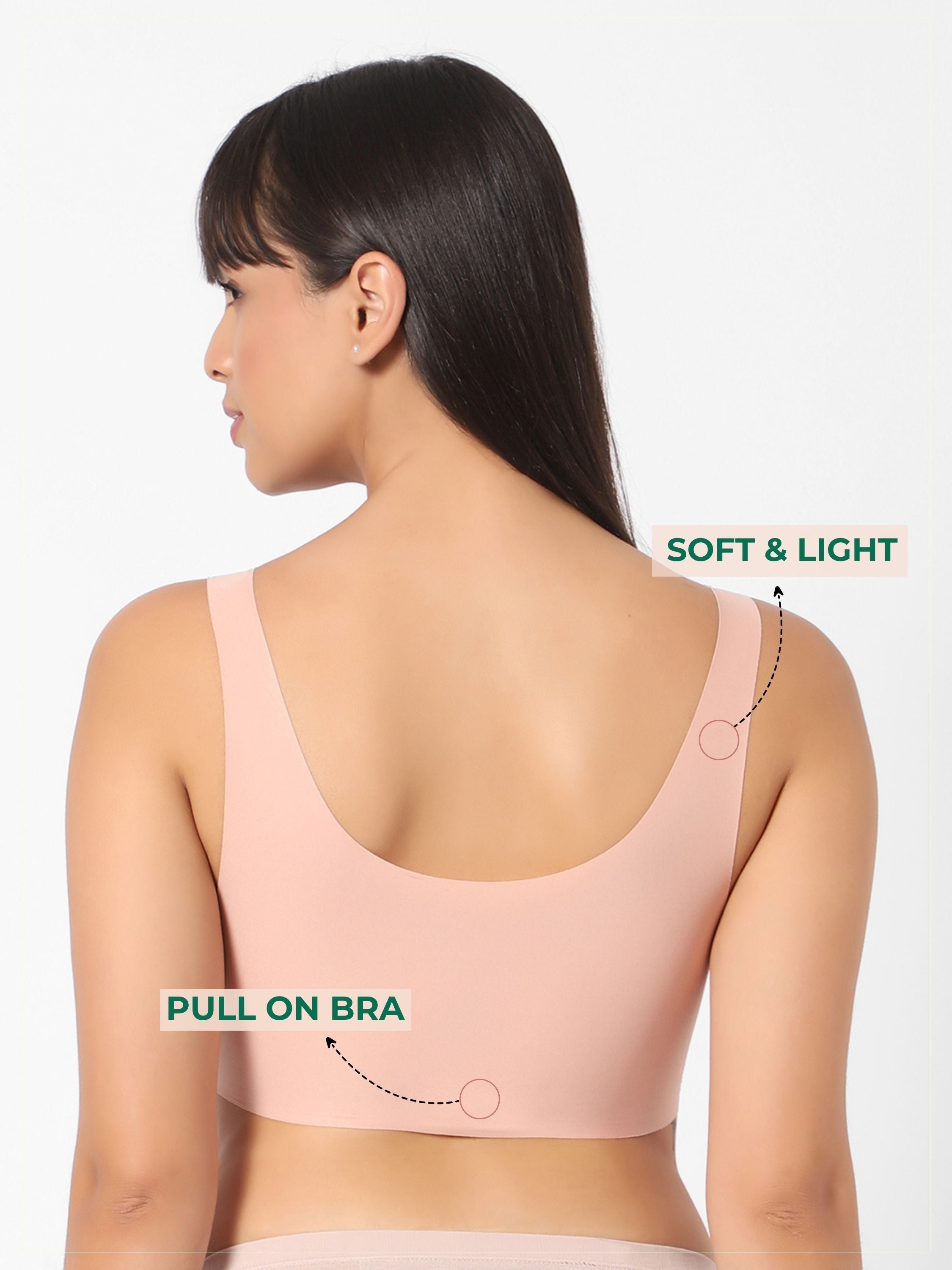 Solid Cute Hipster Moisture Wicking Lingerie Set