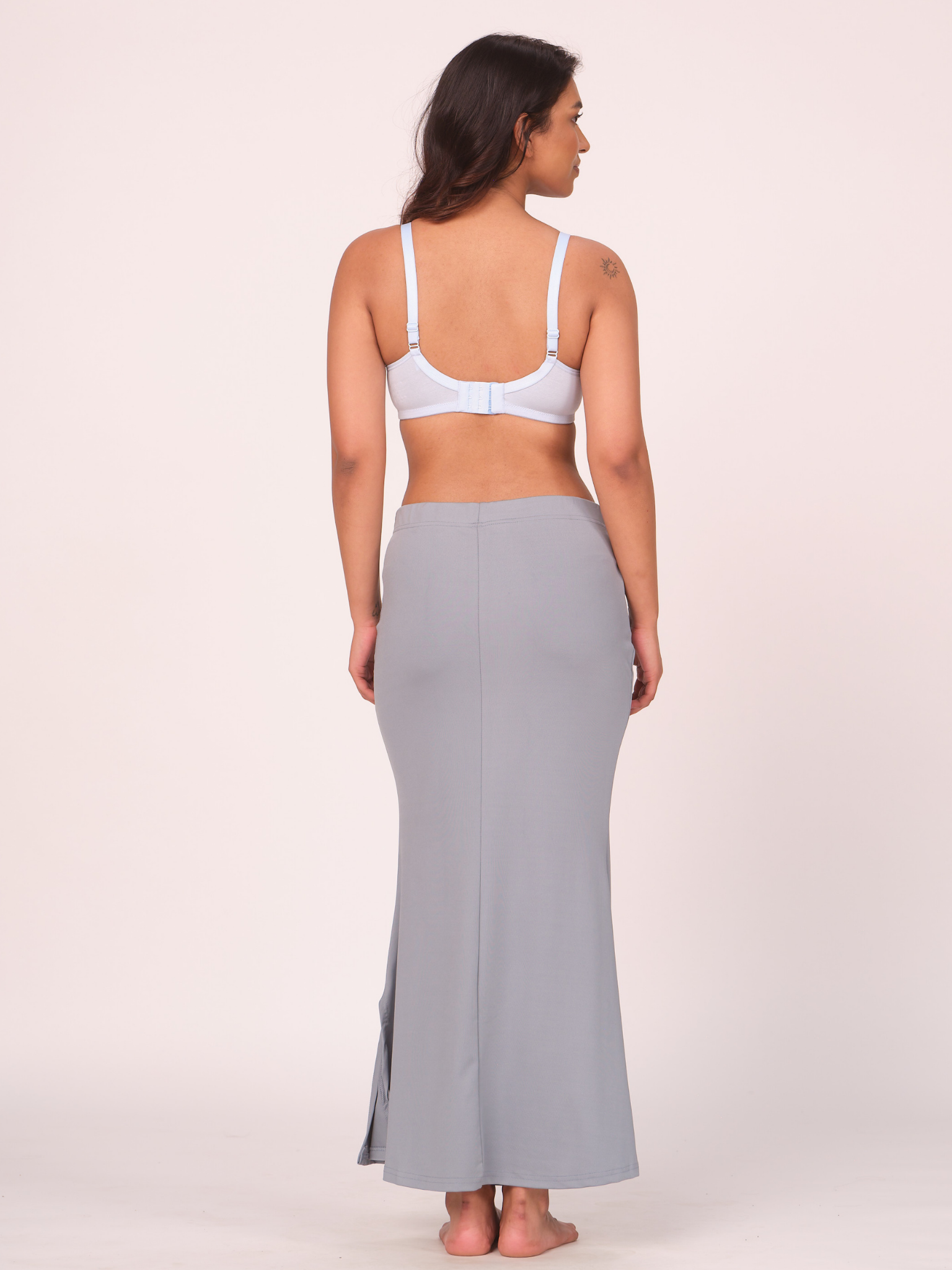 Munns & Mars Polyester Fish-Cut Saree Shapewear