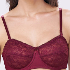 CITRA | Breathable Lace Strapless Bra – Wired, Multiway Straps