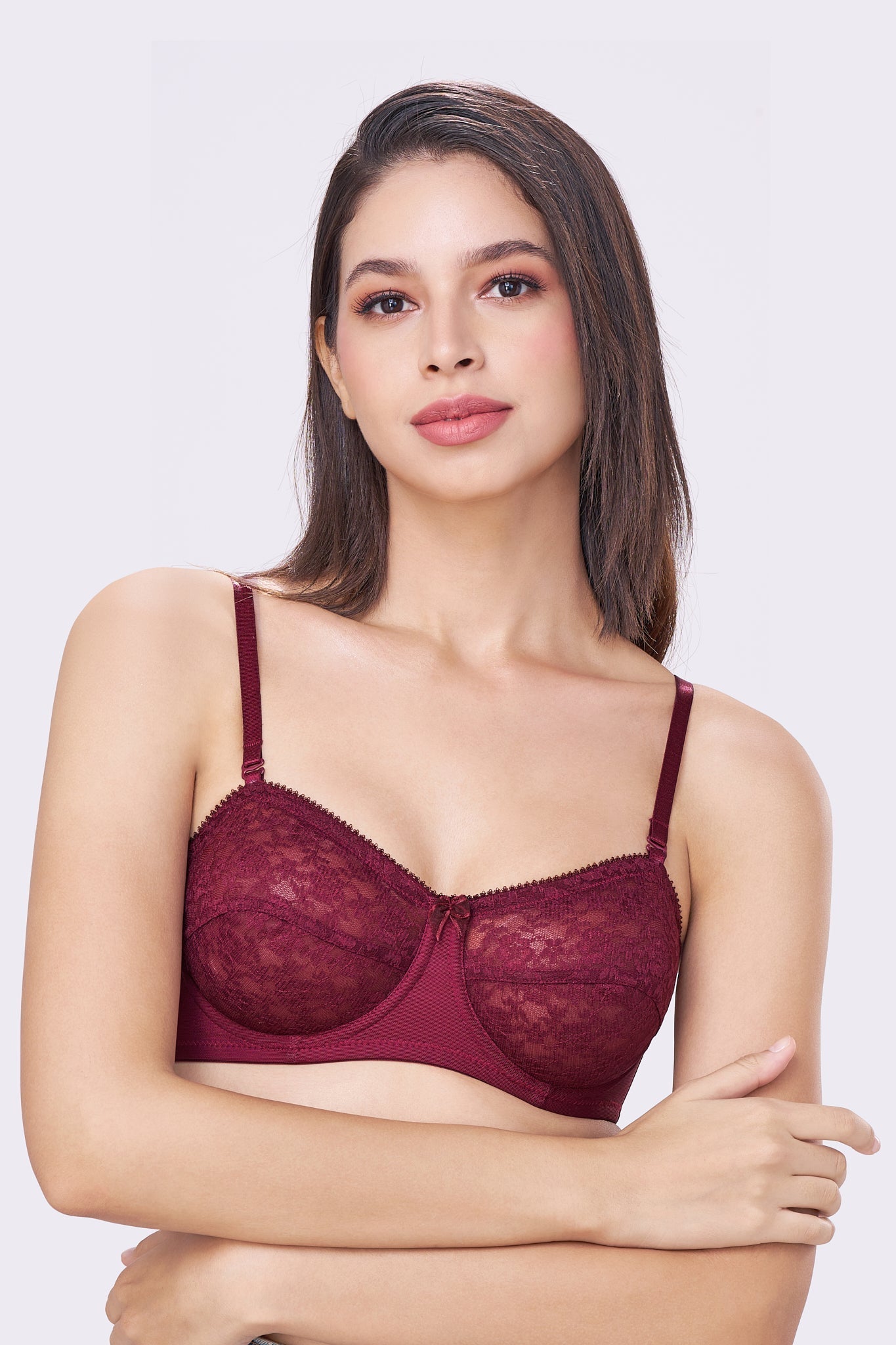 CITRA | Breathable Lace Strapless Bra – Wired, Multiway Straps