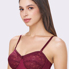 CITRA | Breathable Lace Strapless Bra – Wired, Multiway Straps