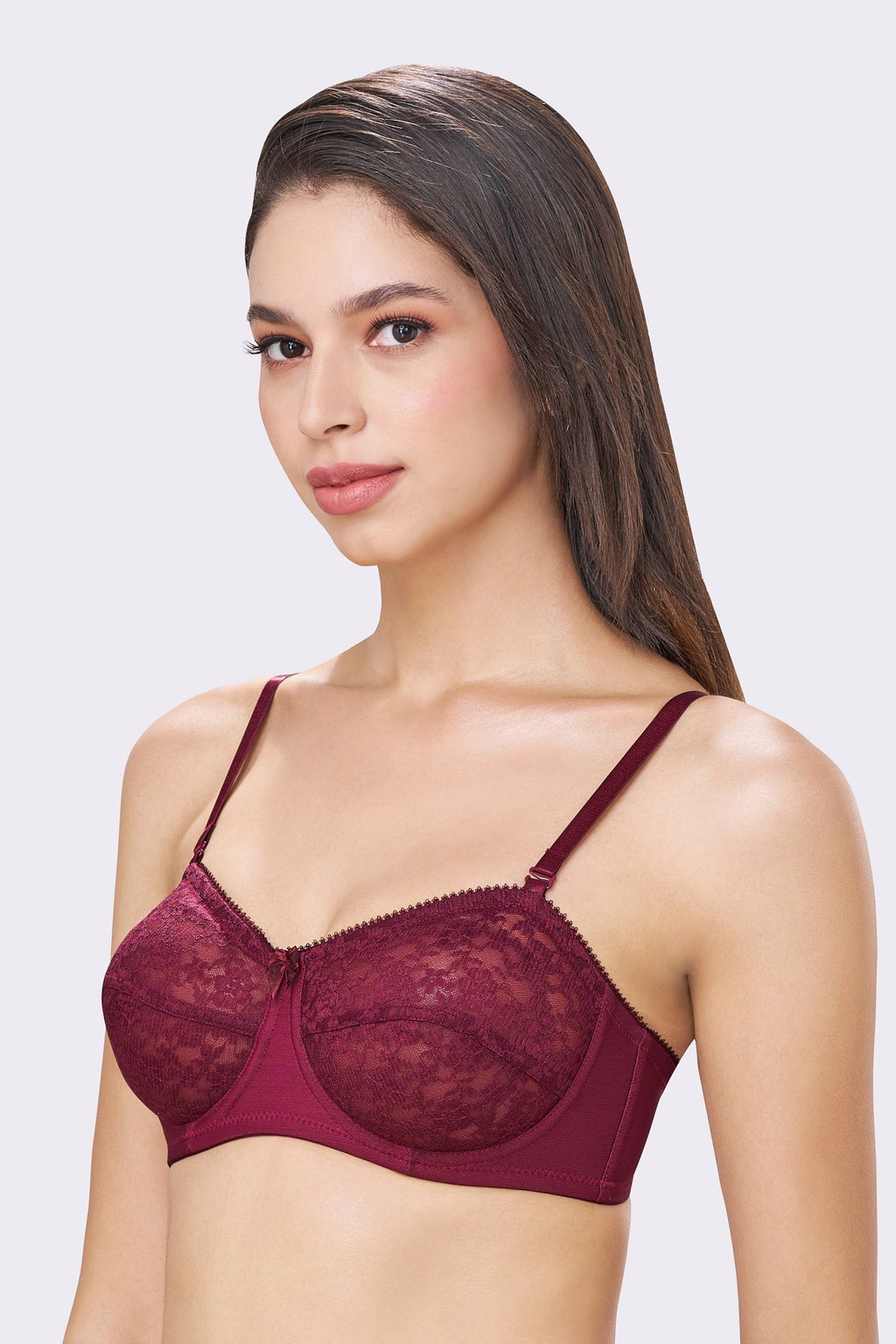CITRA | Breathable Lace Strapless Bra – Wired, Multiway Straps