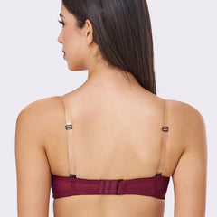 CITRA | Breathable Lace Strapless Bra – Wired, Multiway Straps