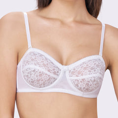 CITRA | Breathable Lace Strapless Bra – Wired, Multiway Straps