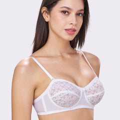 CITRA | Breathable Lace Strapless Bra – Wired, Multiway Straps