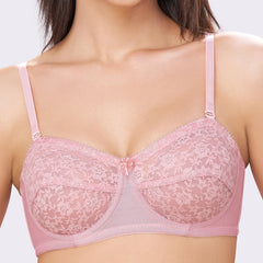 CITRA | Breathable Lace Strapless Bra – Wired, Multiway Straps