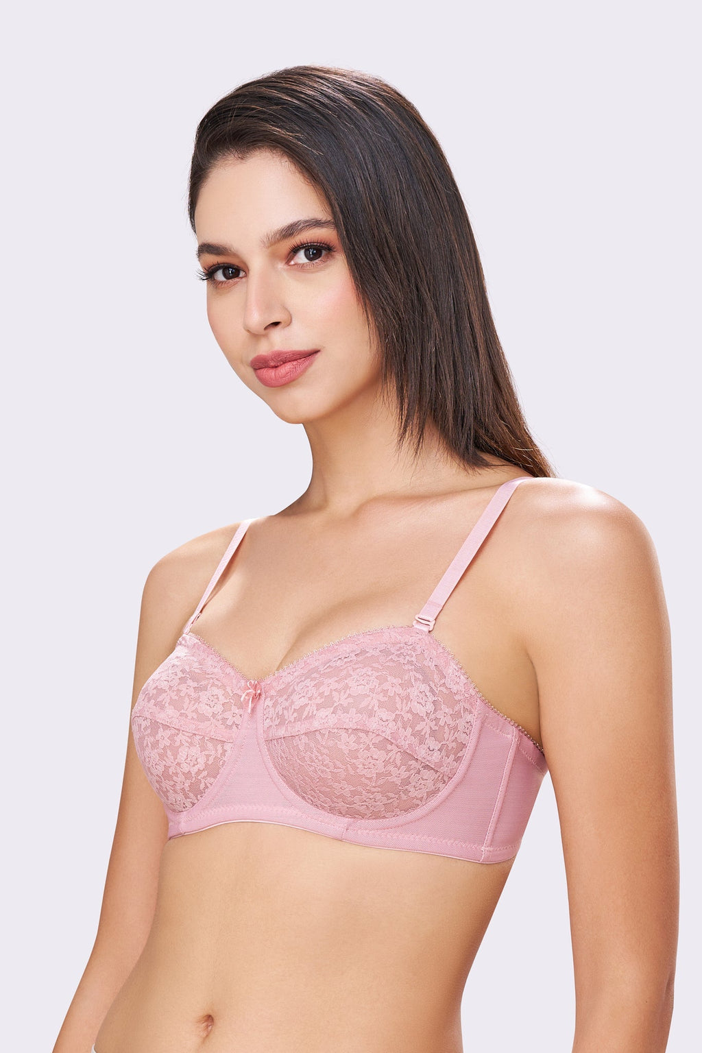 CITRA | Breathable Lace Strapless Bra – Wired, Multiway Straps