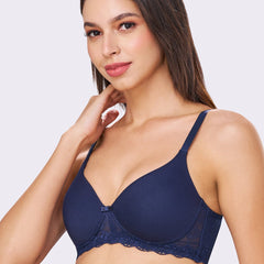 BAMBI | Lace-Trim Comfort – Lightly Padded, Non-Wired T-Shirt Bra