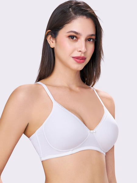 BETH | Seamless Cotton Comfort – Padded, Non-Wired T-Shirt Bra