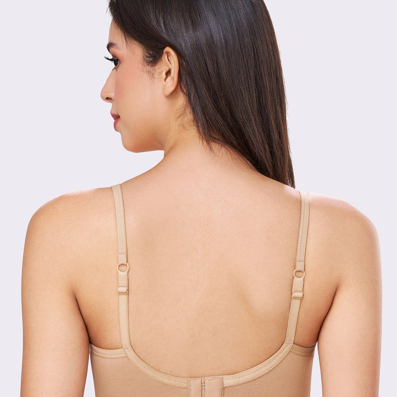 BETH | Seamless Cotton Comfort – Padded, Non-Wired T-Shirt Bra