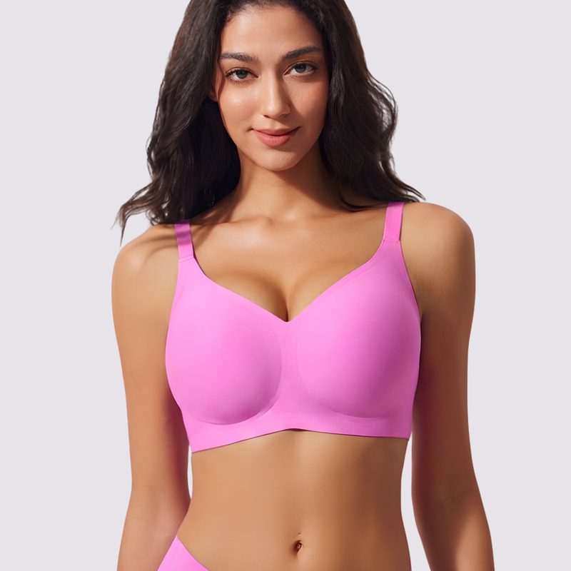Amara – Fuschia Wireless Everyday Lift Bra
