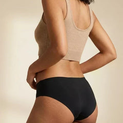 3 Pack - Black Low-waist Seamless Underwear