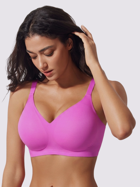 Amara – Fuschia Wireless Everyday Lift Bra